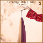 Load image into Gallery viewer, Georgette Pack of 2