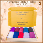 Load image into Gallery viewer, Georgette Pack of 10