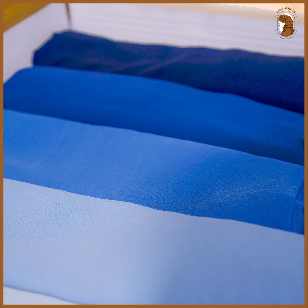 Georgette Pack of 5