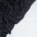 Load image into Gallery viewer, Black - Shimmering Silver Turkish Lawn Hijab