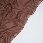Load image into Gallery viewer, Brown - Shimmering Silver Turkish Lawn Hijab