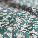 Load image into Gallery viewer, Floral Green - Namaz Chadar