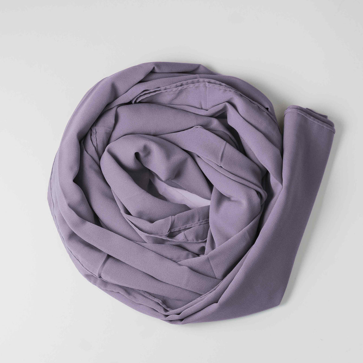 Lavender georgette hijab