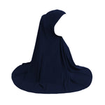 Load image into Gallery viewer, Cotton Jersey Scarf - Navy Blue