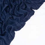 Load image into Gallery viewer, Navy Blue - Shimmering Silver Turkish Lawn Hijab