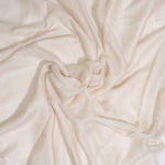 Load image into Gallery viewer, Off White - Shimmering Silver Turkish Lawn Hijab