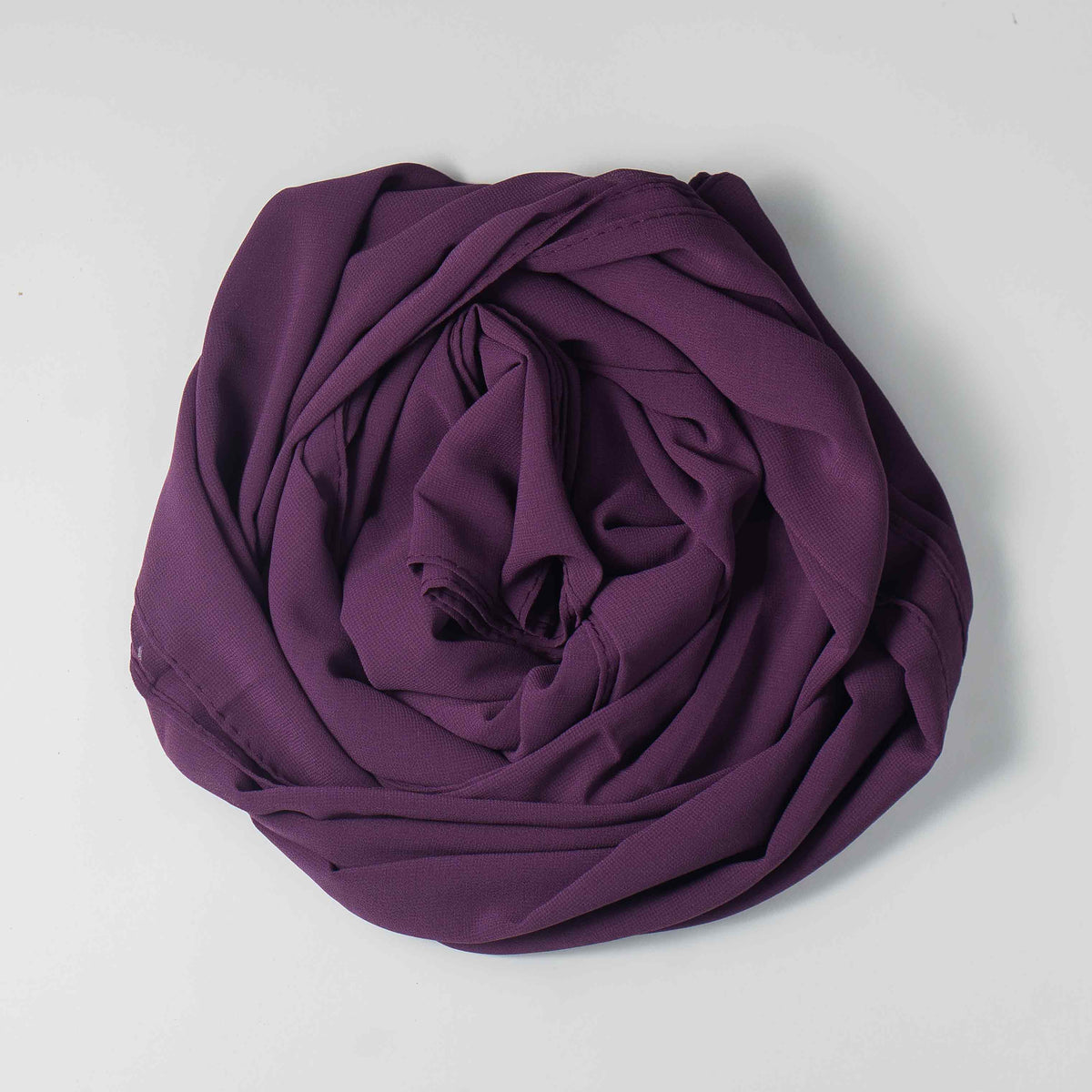 Premium purple georgette hijab