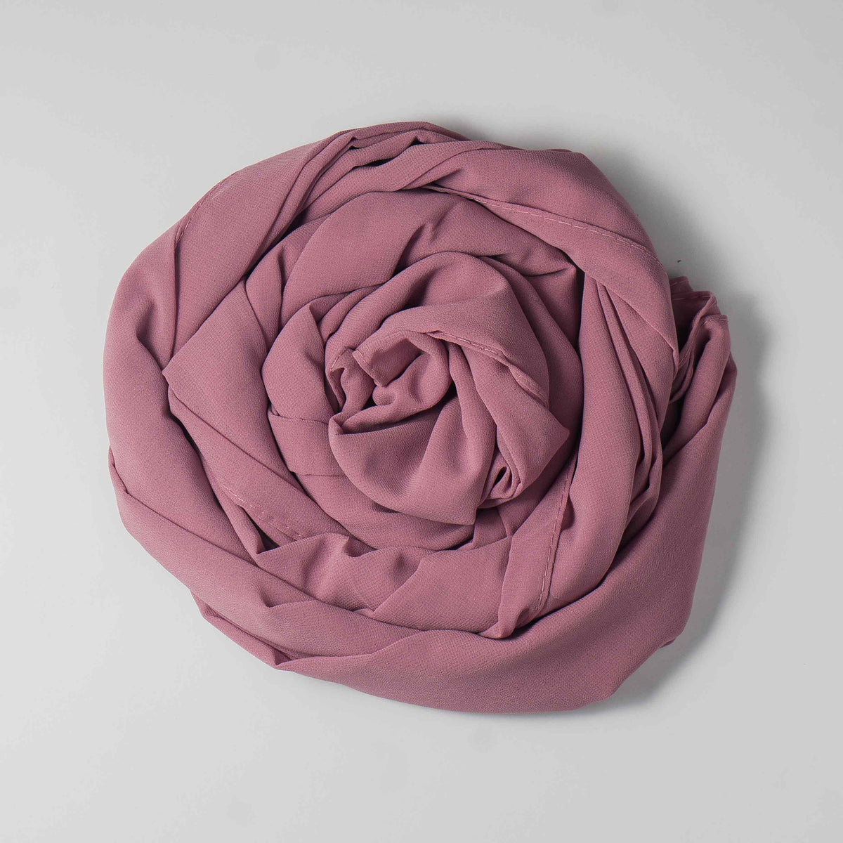 Rouge georgette hijab