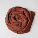Load image into Gallery viewer, Rusty Orange - Georgette Hijab