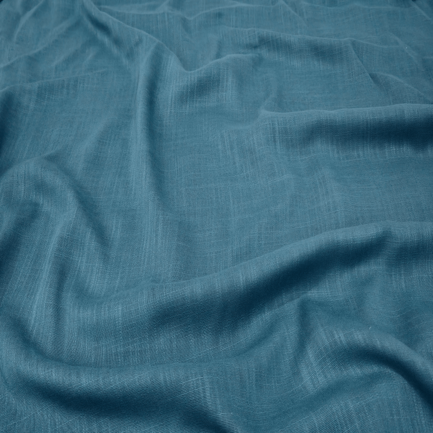 Turkish Lawn Hijab - Lake Blue