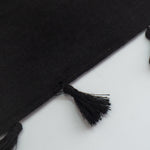Load image into Gallery viewer, Black - Plain With Tassel