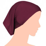 Load image into Gallery viewer, Tube Underscarf Cap - Plum