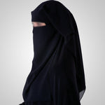 Load image into Gallery viewer, Triple Niqab - Black
