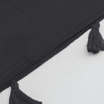 Load image into Gallery viewer, Charcoal - Plain With Tassel
