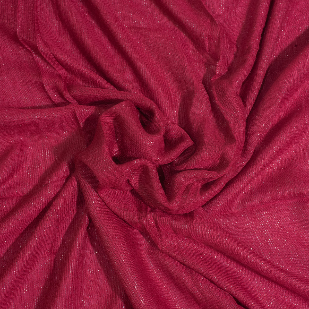 Maroon   shimmering silver turkish lawn hijab