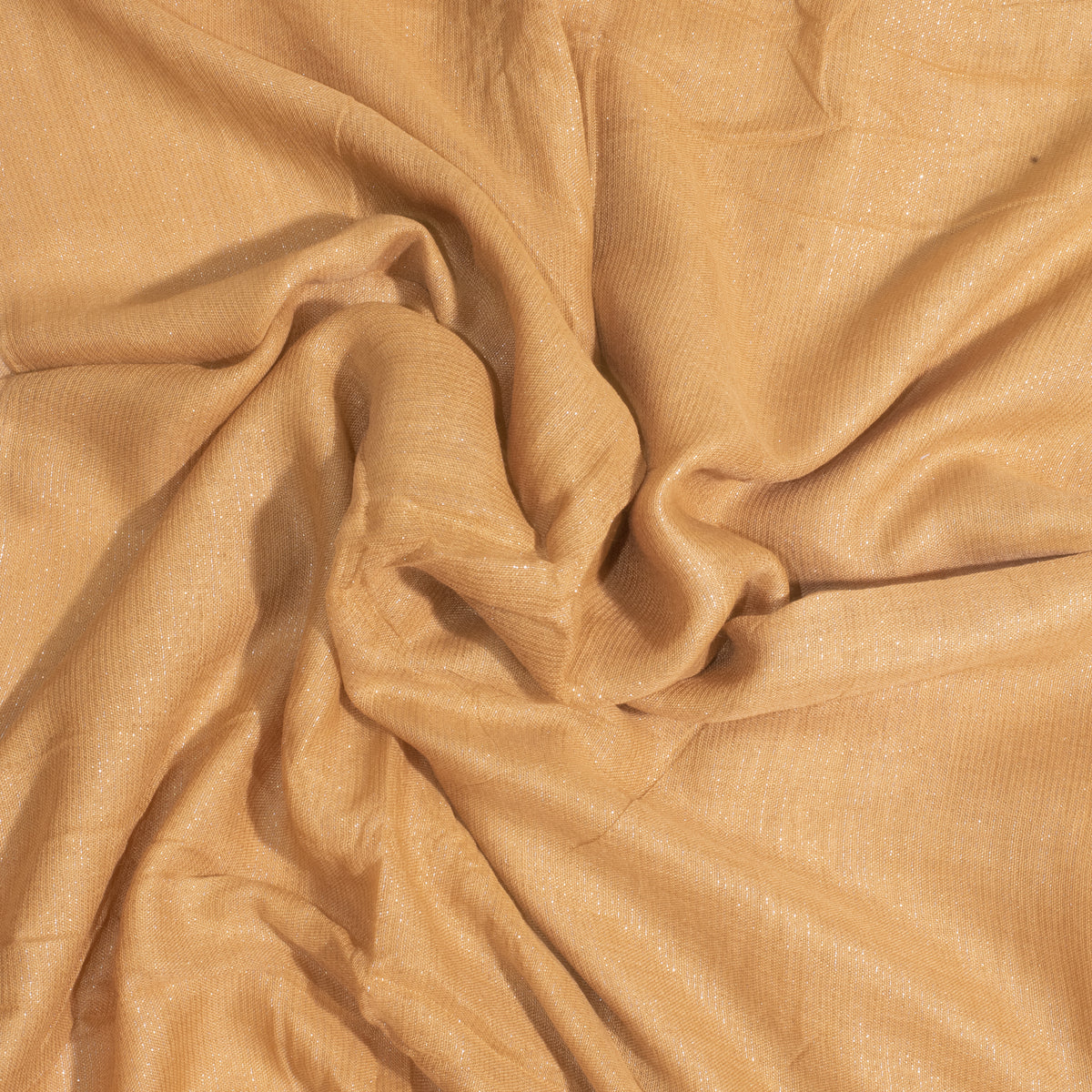 Mustard   shimmering silver turkish lawn hijab