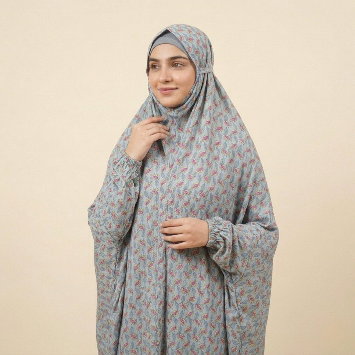 Namaz chadar grey 1