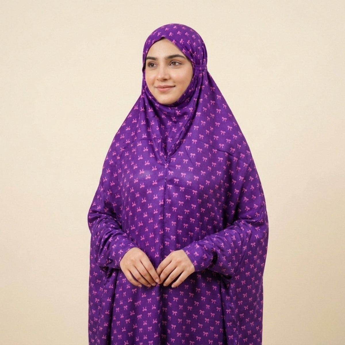 Namaz chadar purple 1