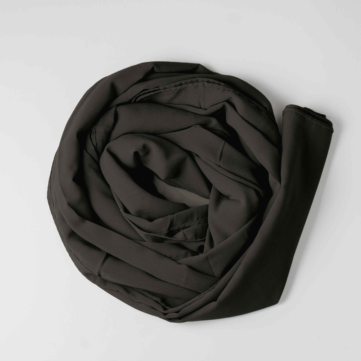Olive   georgette hijab