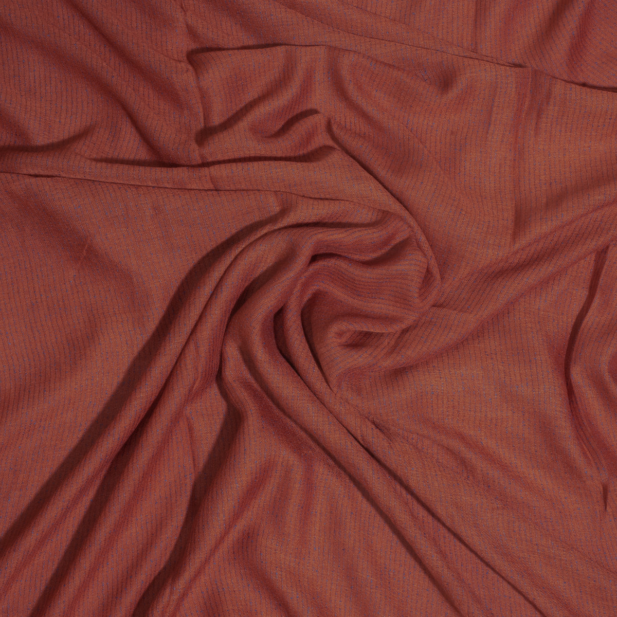 Orange   ribbed turkish lawn