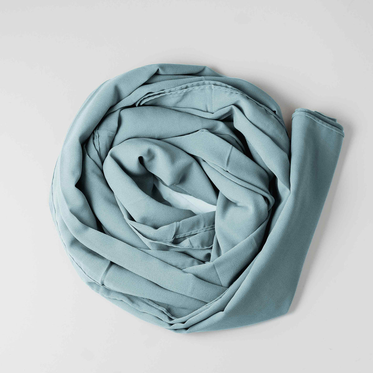 Sky blue   georgette hijab