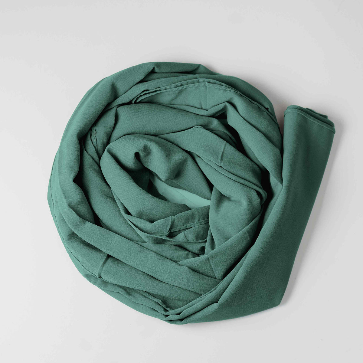Teal   georgette hijab