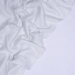 Load image into Gallery viewer, White - Shimmering Silver Turkish Lawn Hijab
