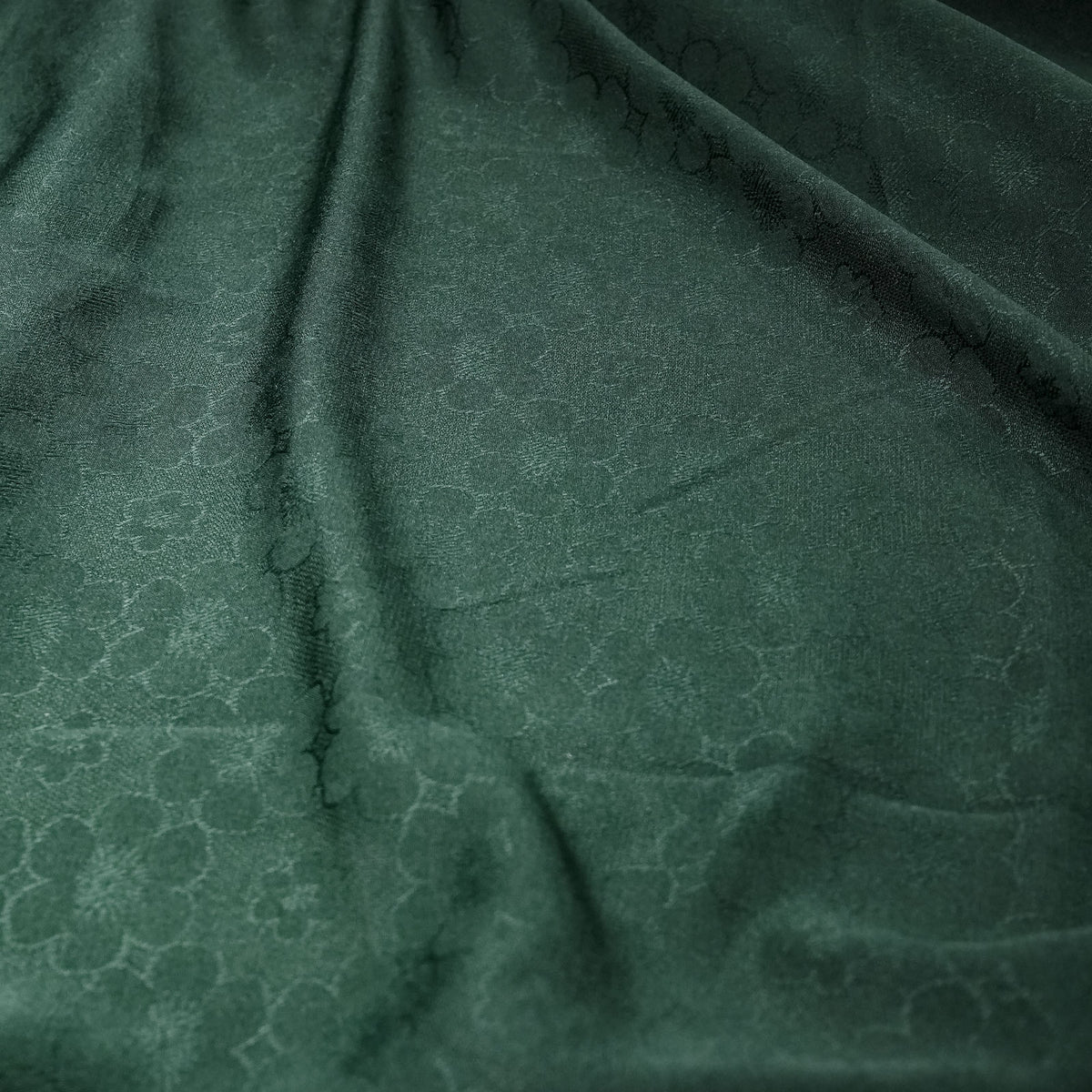 Halo green   self georgette