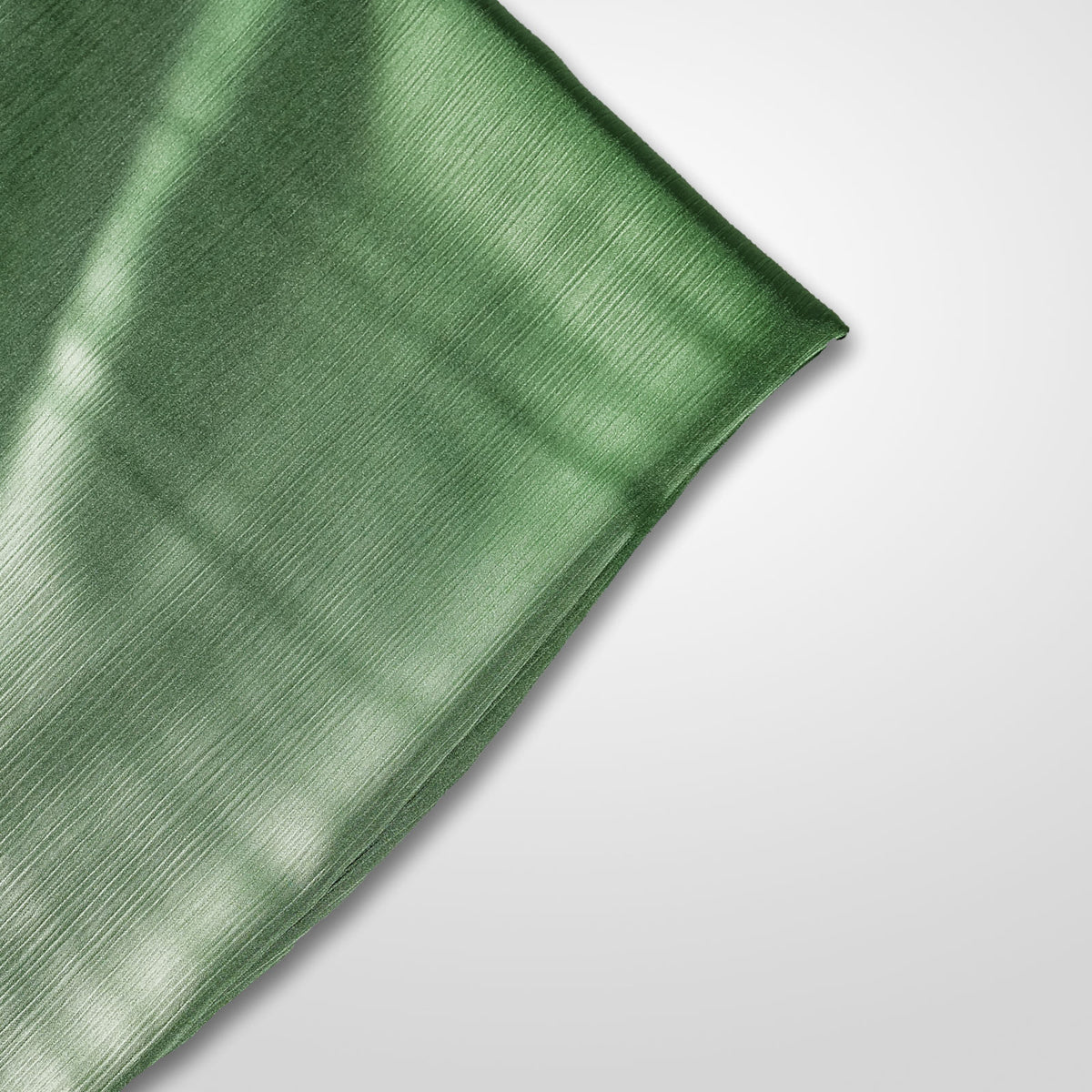 Mint   crinkle silk
