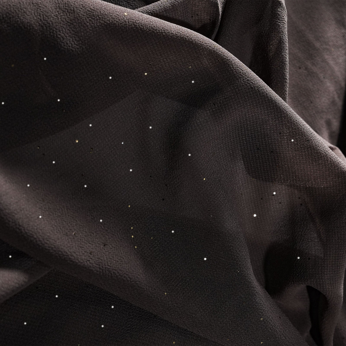 Mocha   stardust georgette hijab