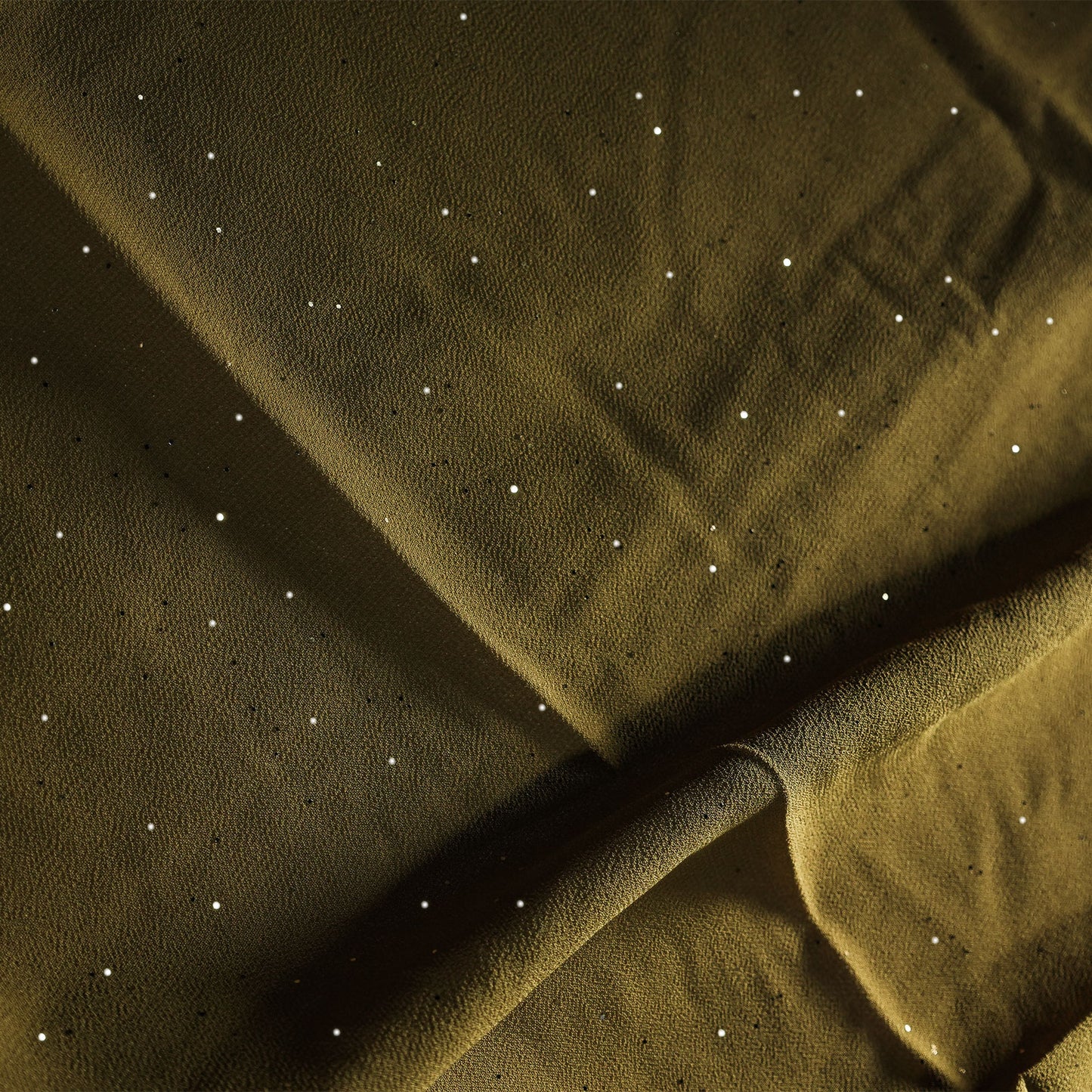 Olive Green - Stardust Georgette Hijab