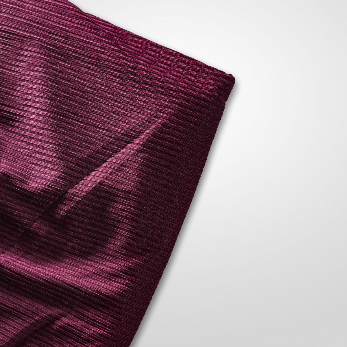 Plum   ribbed jersey