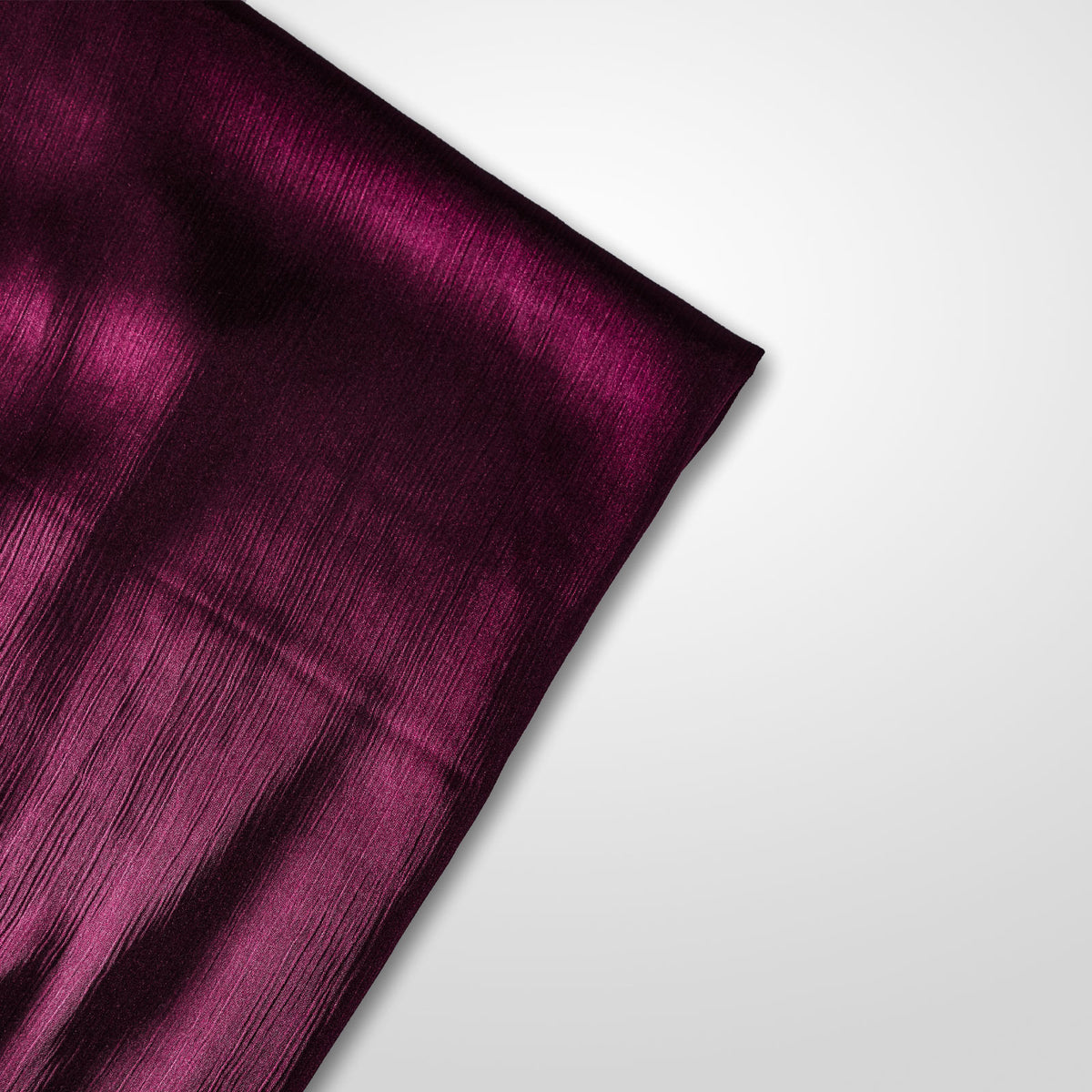 Plum   crinkle silk