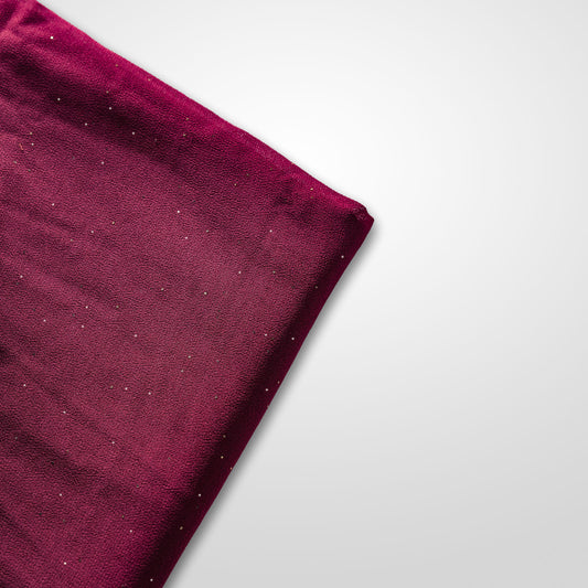 Plum - Stardust Georgette Hijab