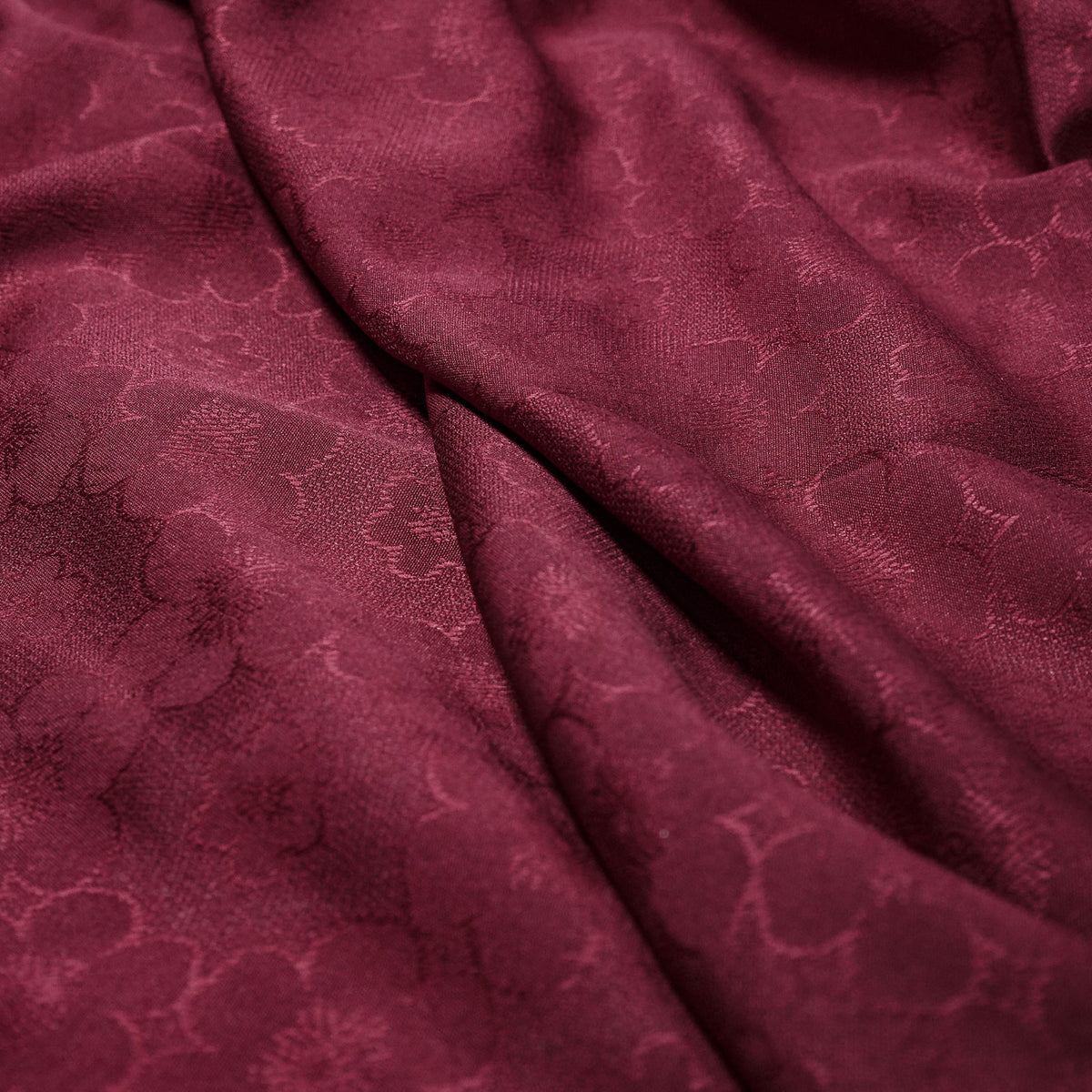 Plum   self georgette