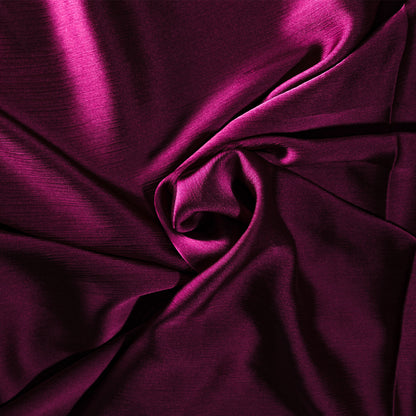 Punch Pink - Crinkle Silk