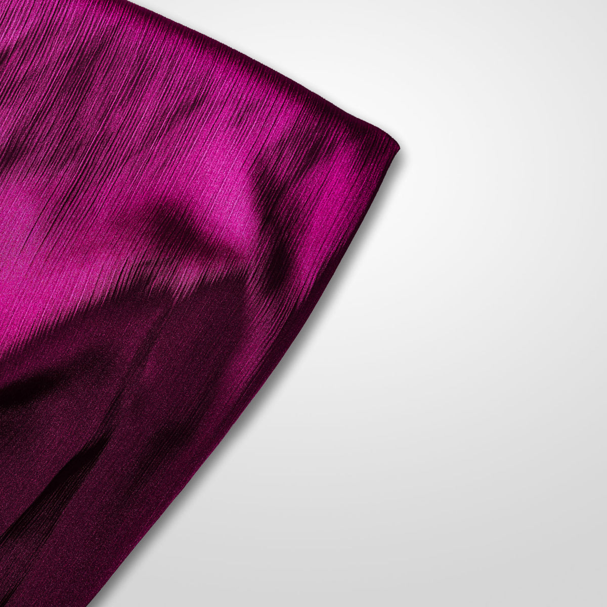 Punch pink   crinkle silk