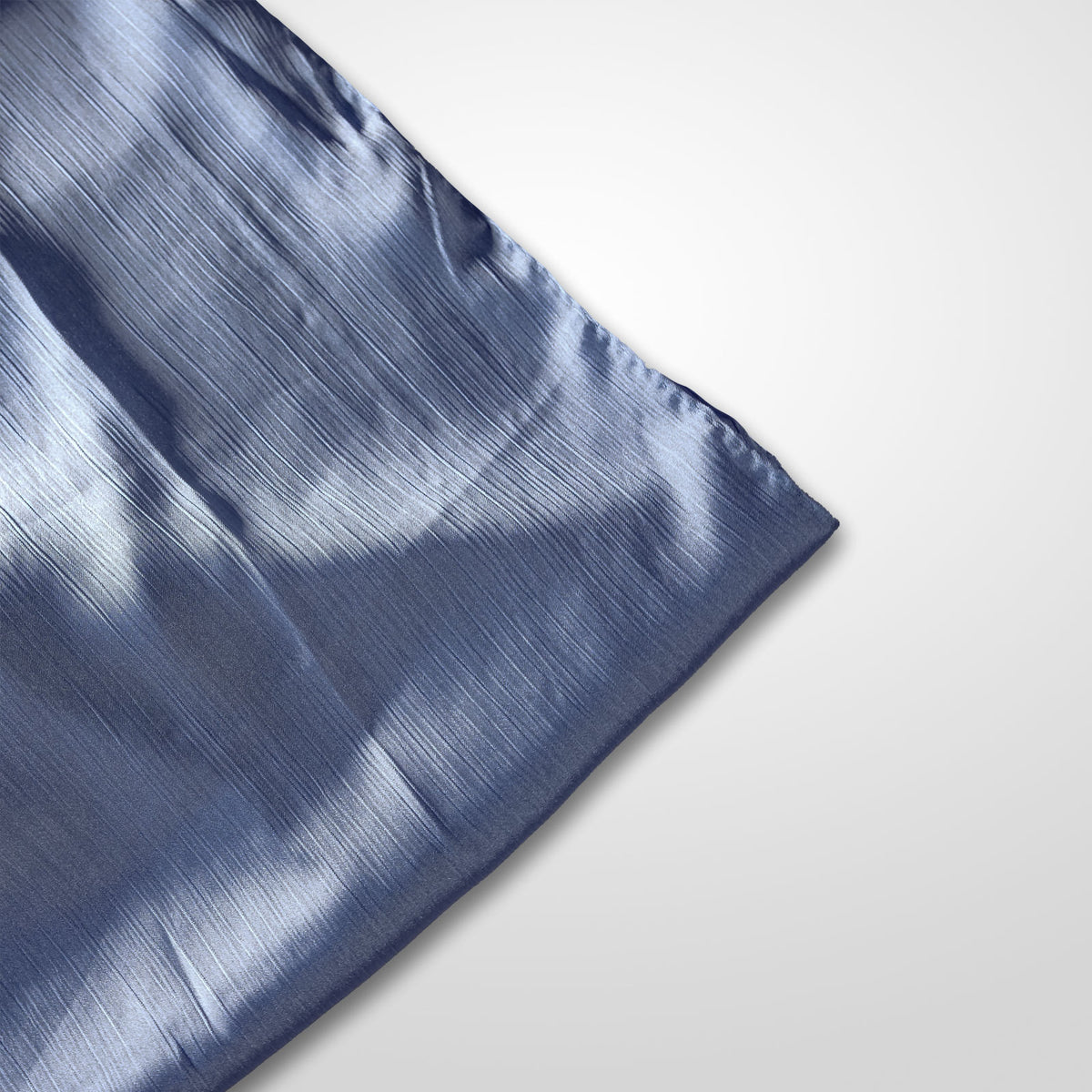 Sky blue   crinkle silk