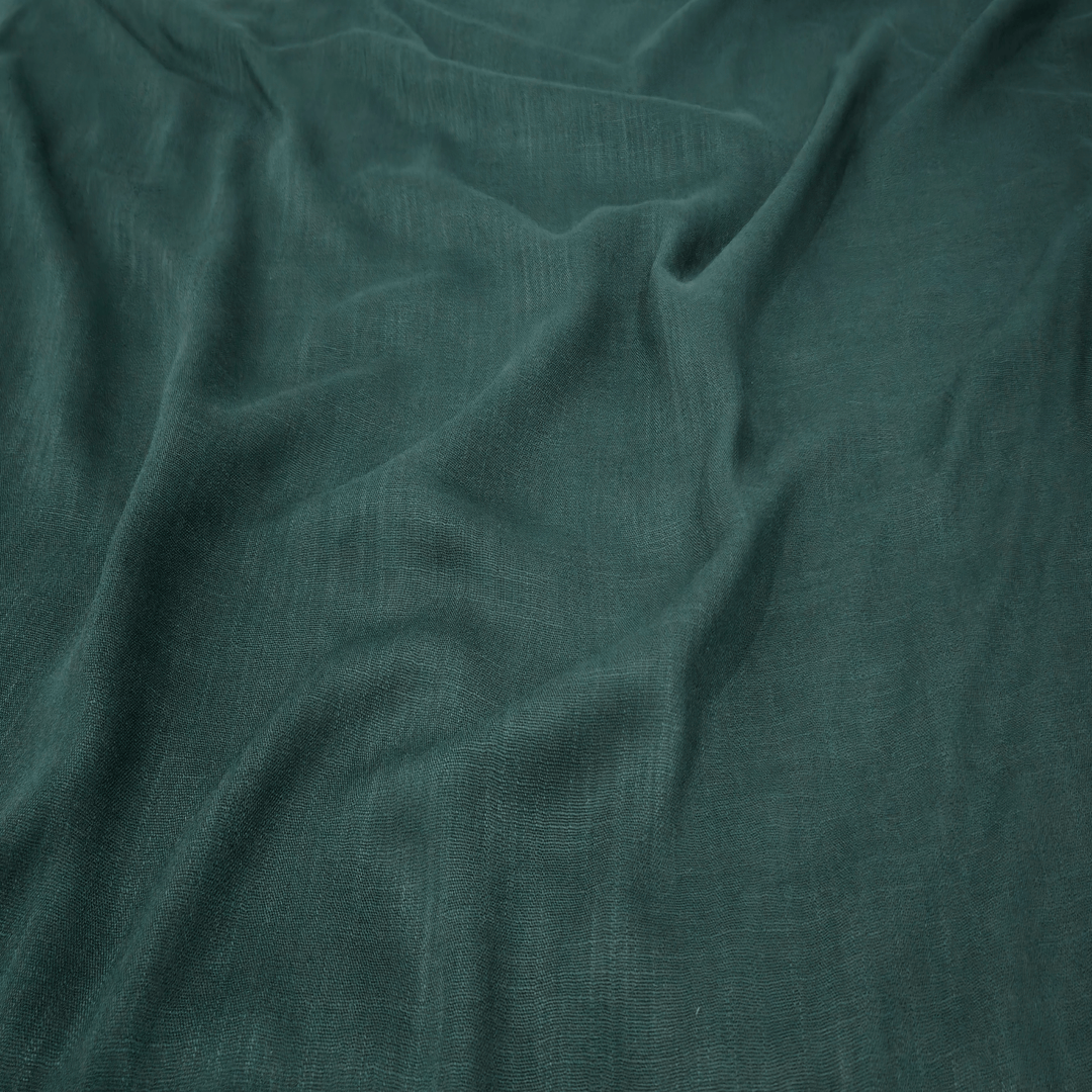 Turkish Lawn Hijab - Dark Green