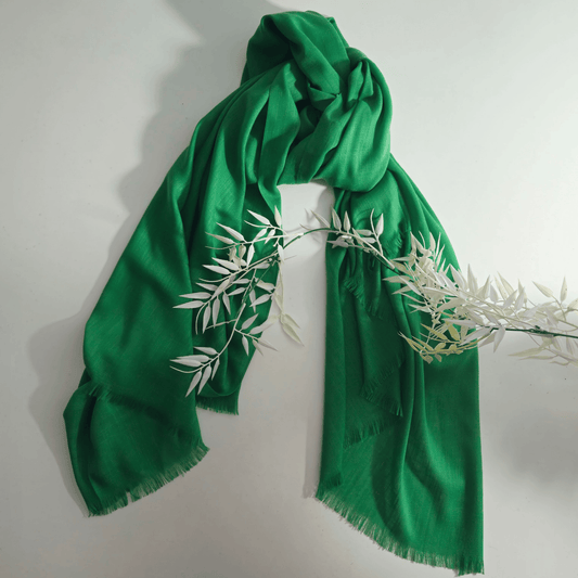 Turkish Lawn Hijab - Green