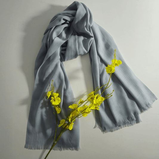 Turkish Lawn Hijab - Grey
