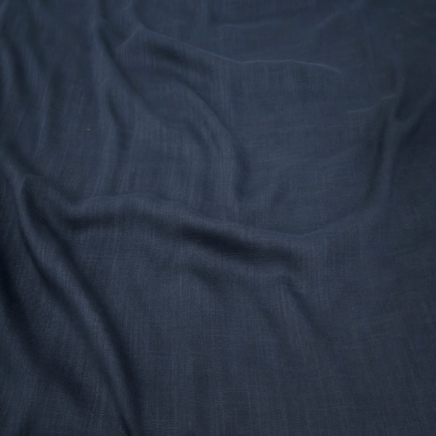 Turkish Lawn Hijab - Navy Blue