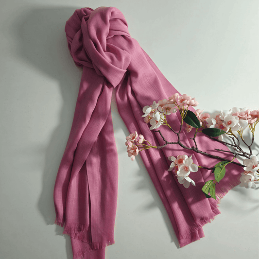 Turkish Lawn Hijab - Rouge