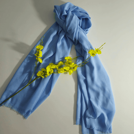 Turkish Lawn Hijab - Sky Blue