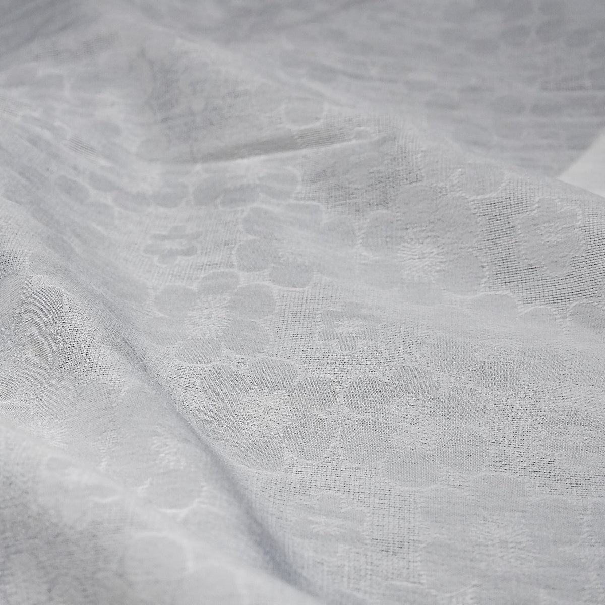 White   self georgette