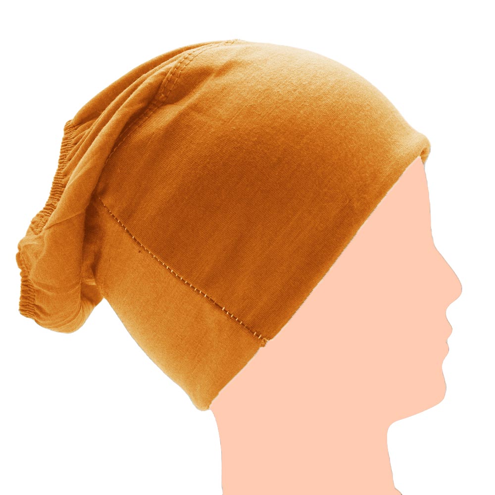 Bonnet Cap - Mustard